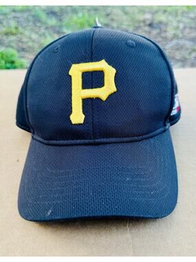 Pittsburgh Pirates MLB Adjustable Hat Black Baseball Cap Adult OSFM